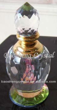 Crystal Glass Scent Bottles for personal care