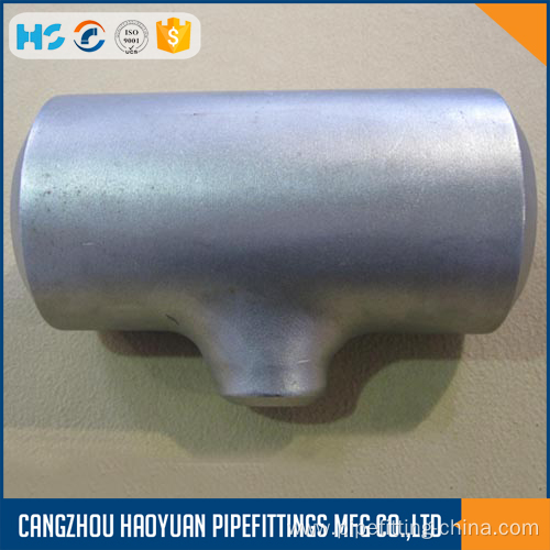 Carbon Steel Ansi B16.9 Sch40 Equal Tee