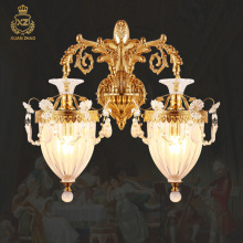 Copper Wall Lights: European Rococo Style for Bedrooms and Hotels