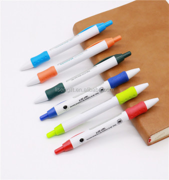 Colorful 6 Line Message Scroll Advertising Pen with 2 Windows