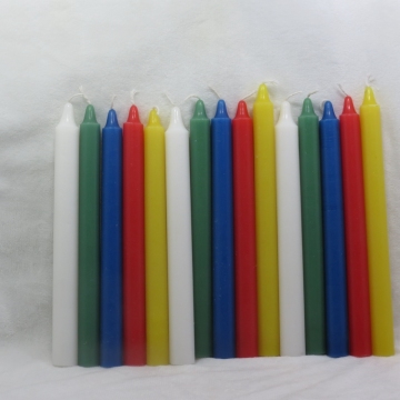 8Pcs White Home Use Candle for Kenya