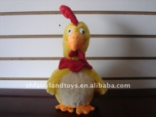 Soft chicken plush toy