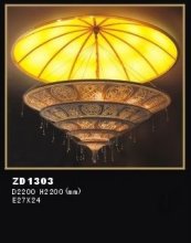 Venetian Style Fabric Shade Pendant lamp ZD1303