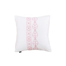 Solid Color 100% Cotton Fabric Embroidered Cushion Cover