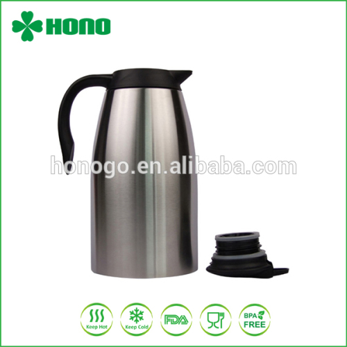 2000ml tiger stainless steel vacuum flask thermos pot with handle