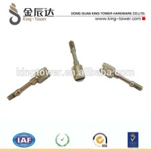 stainless steel A4 knurled custom captive screws