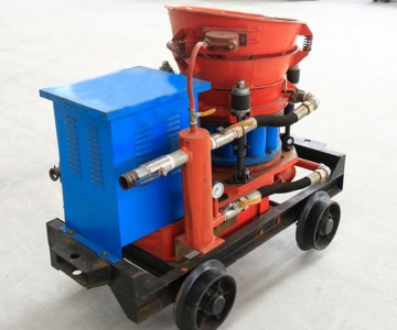 Wet Mix Shotcrete Gunning Machine With Anti-explosion Motor