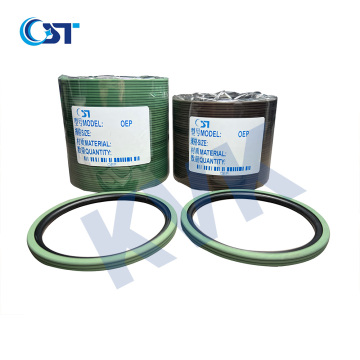 Low friction ring O-ring combination rotary seal