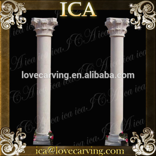 Selling tall design of white columns pillar