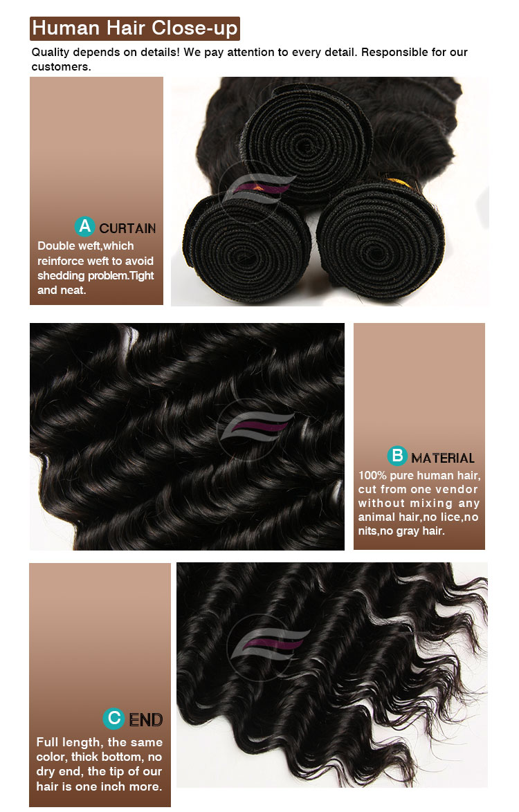 Good Quality 100% Virgin Human Malaysian Hair Wholesale Hair Weave Distributors, Water Wave Brazilian Human Hair In Lot