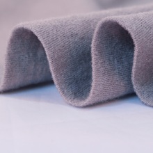 100 Boiled Wool Cement Grey Fabric