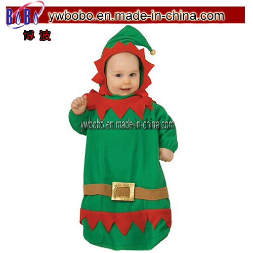 Christma Party Favor Costumes Baby Bunting Elf Costume (COS1003)