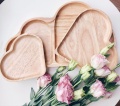 Houten Sweetheart Dessert Serving Plate Servies