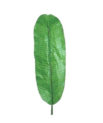 Artificial banana leaf