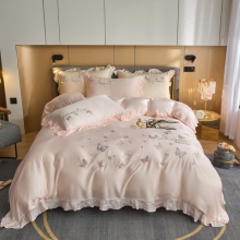 Lenzing Tencel Lace Embroidery bedding Set