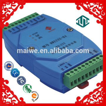 MWE485-H4 4-Port RS-485 / 422 Smart Server Serial Port Hub Surging Protection