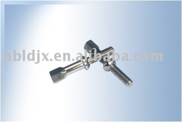 Automobile wheel hub screw