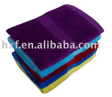 terry plain dyed bath towels