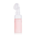 Pink 100ml cosmetic packaging pet cream mousse bottle