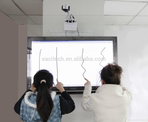 Advanced Infrared interactive green/white board multi touch finger touch interactive whiteboard