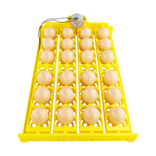 Yellow Incubator 24/104 Eggs Tray for Chickens