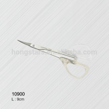 transparent plastic handle scissors