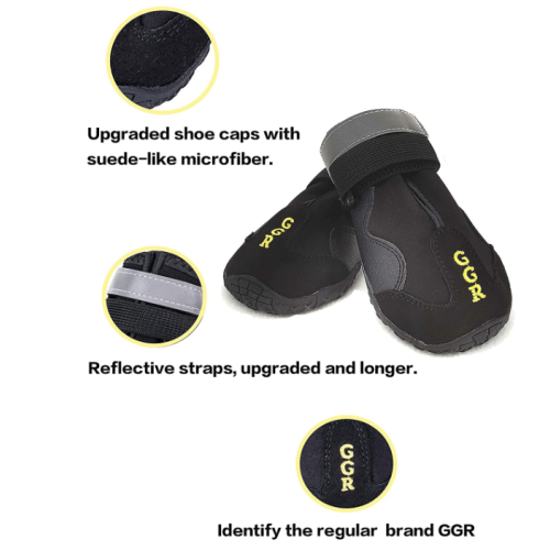 4 st Outdoor Waterproof Pet Boots