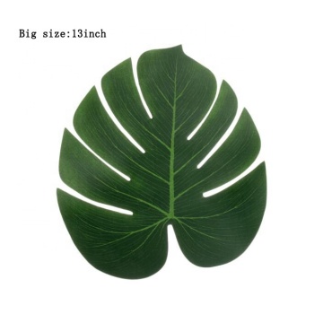 Artificial Palm Leaves & Faux Palm Fronds - Tropical Greenery for Hawaiian Party Decorations