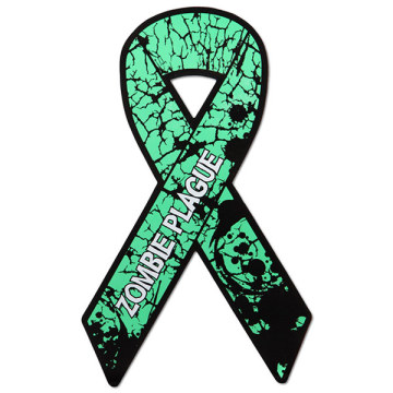 Custom Ribbon Shaped Die Cut Magnet Sticker