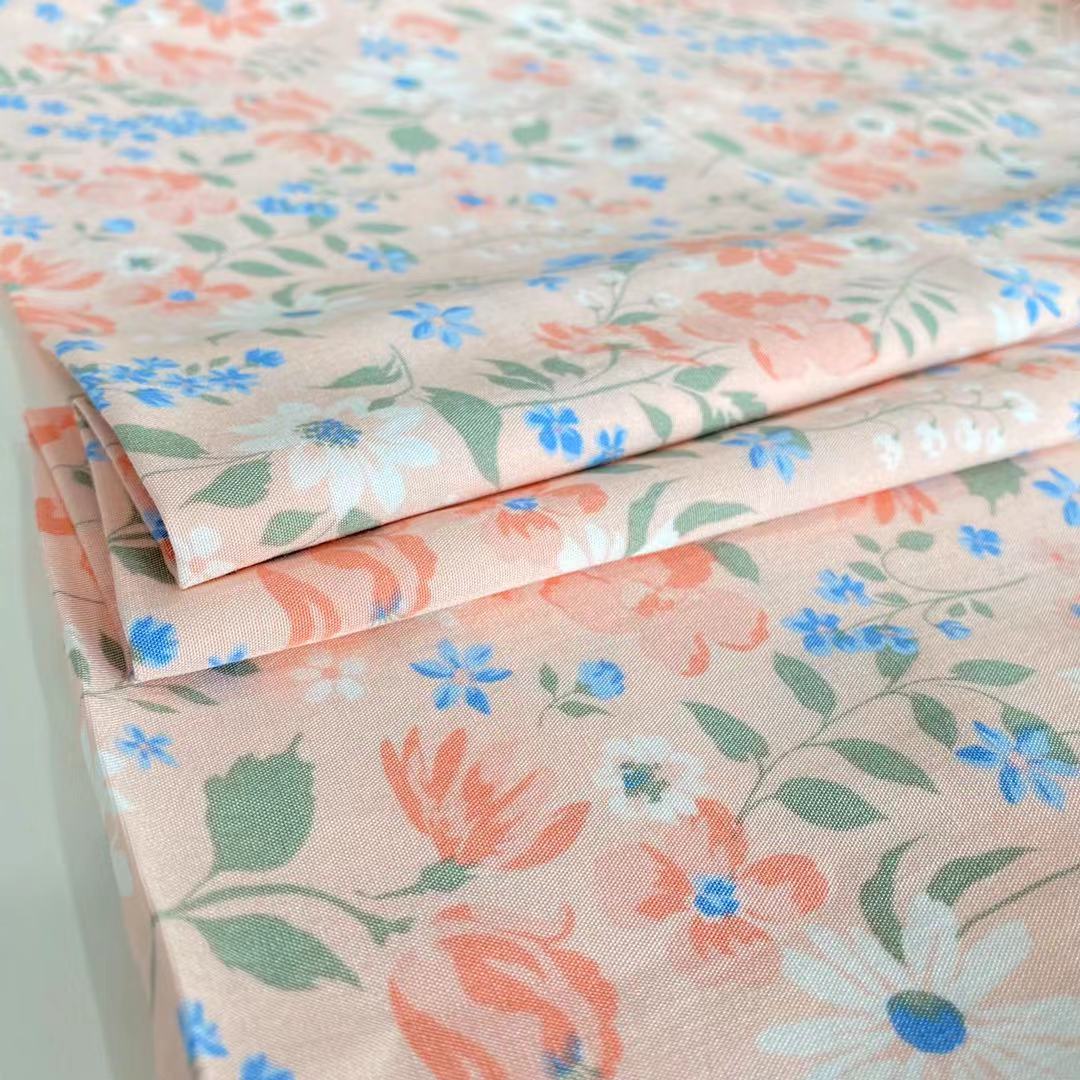 Shaoxing textile stock  100% Rayon/Viscose Woven Printed Fabric  rayon challis printed  30*30 Ecovero print  for shirt dress