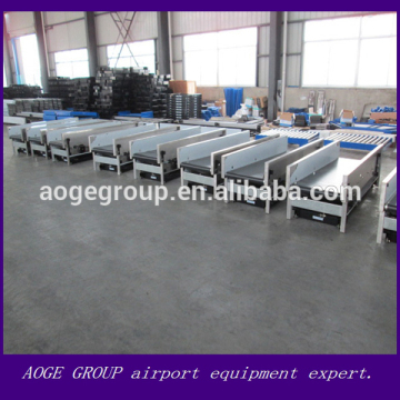 airport luggage scale weighing conveyor