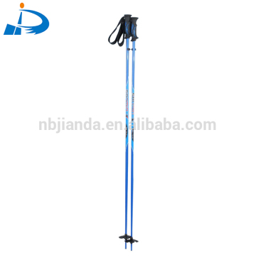 Lightweight Ninghai aluminum carbon fiber OEM ski pole shaft / custom ski pole / Heated ski pole