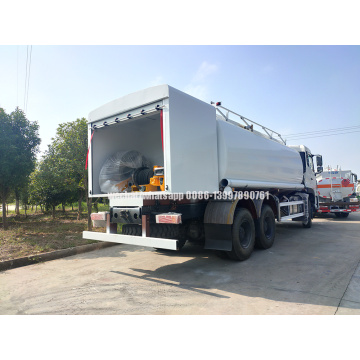 Dongfeng 25.000 litros Caminhão de tanque de combustível Montou o medidor de vazão e a arma de reabastecimento