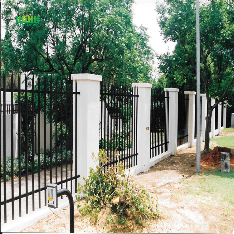 Garden Steel Palisade Fence Panel Designs for Sale