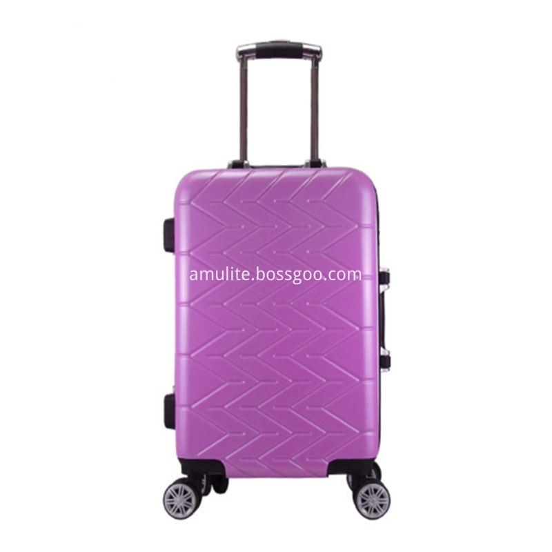 Pink Pvc Luggage