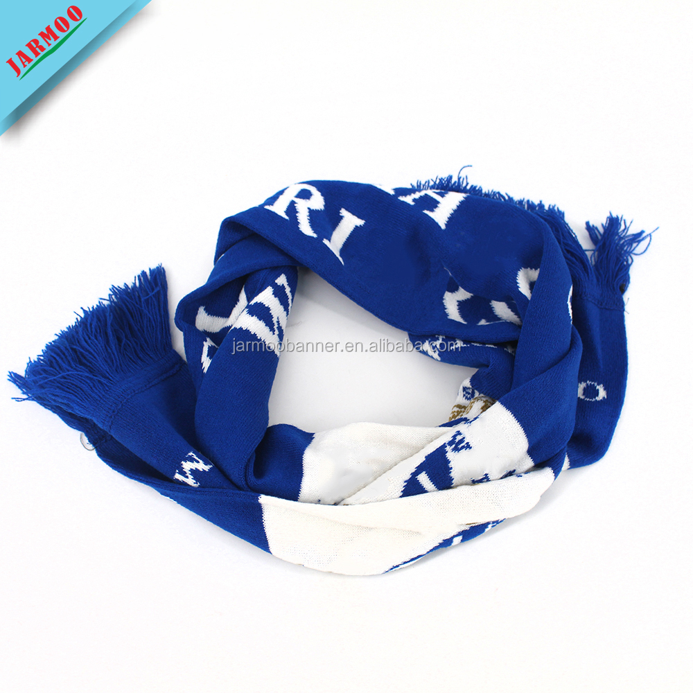 Wholesale Publicize High Quality Promotion Football Scarf