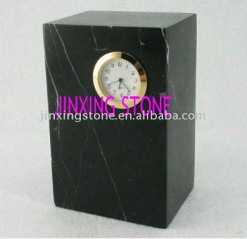 Marble Stone Table Clock /Clock Gift/Office Clock/Desk Clock/Decoration Clock/Office Craft