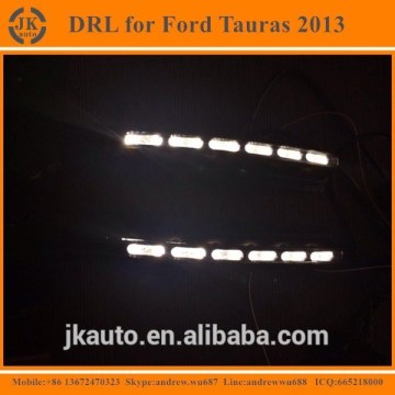 New Arrival High Quality LED Daytime Running Light for Ford Taurus Super Bright LED DRL for Ford Taurus 2013 with Turn Signal
