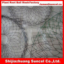 Root ball wire mesh basket
