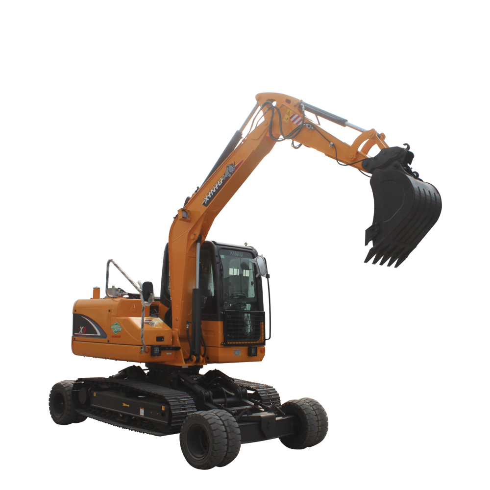 9 Ton Wheel crawler excavator