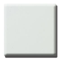 Glacier White Square Polyester Solid Surface Polished Kitchen Stone Wall Tiles