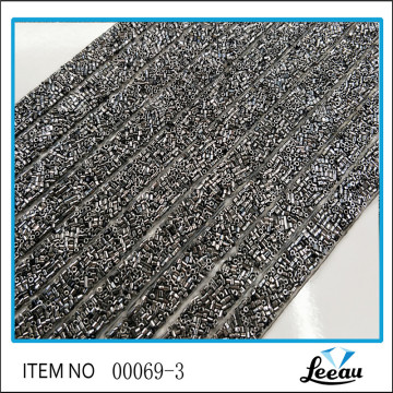 Iron Rhinestone Glass Beaded Sheet