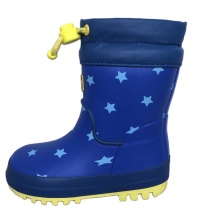 Kids Winter Snow Rubber Wellington Boots