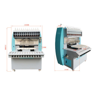 Automatische 3D -PVC -Schlüsselabdeckungsmaschine