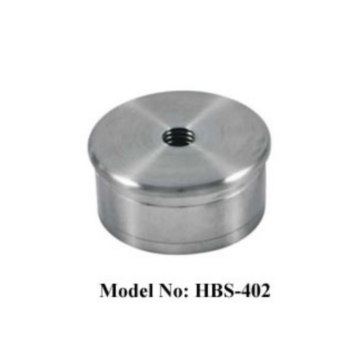 Stainless Steel Flush Threaded Handrail End Cap