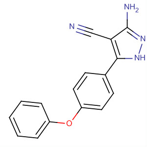 CAS330792-70-61H-Pyrazole-4-carbonitrile, 3-amino-5- (4-phénoxyphényl) -2 CAS330792-70-61H-Pyrazole-4-carbonitrile, 3-amino-5-(4-phenoxyphenyl)-2