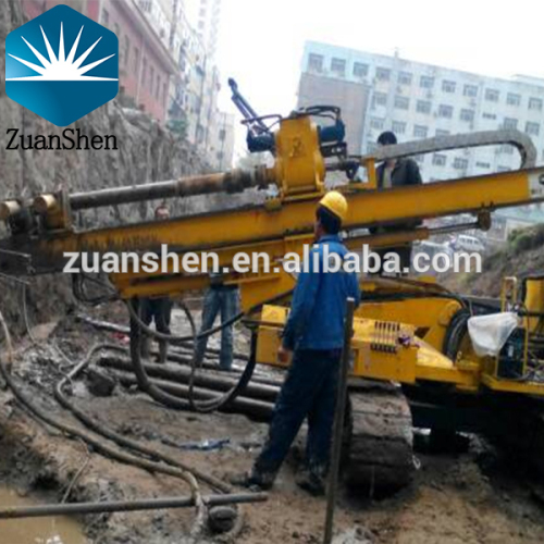 anchor bolt support drill rig