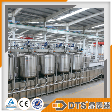 CONTINUOUS CRATELESS STERILIZATION LINE