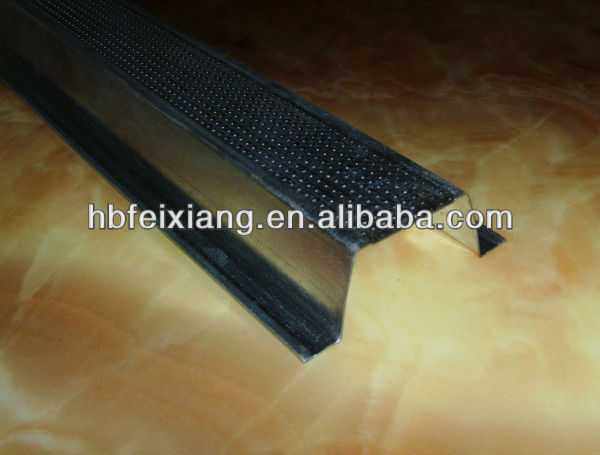 Gypsum ceiling metal studs and furring channel roll forming machine hat shape metal making machinery