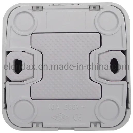 Wall Switch 1 Gang with Indicator S7000 Series 10A White Elendax